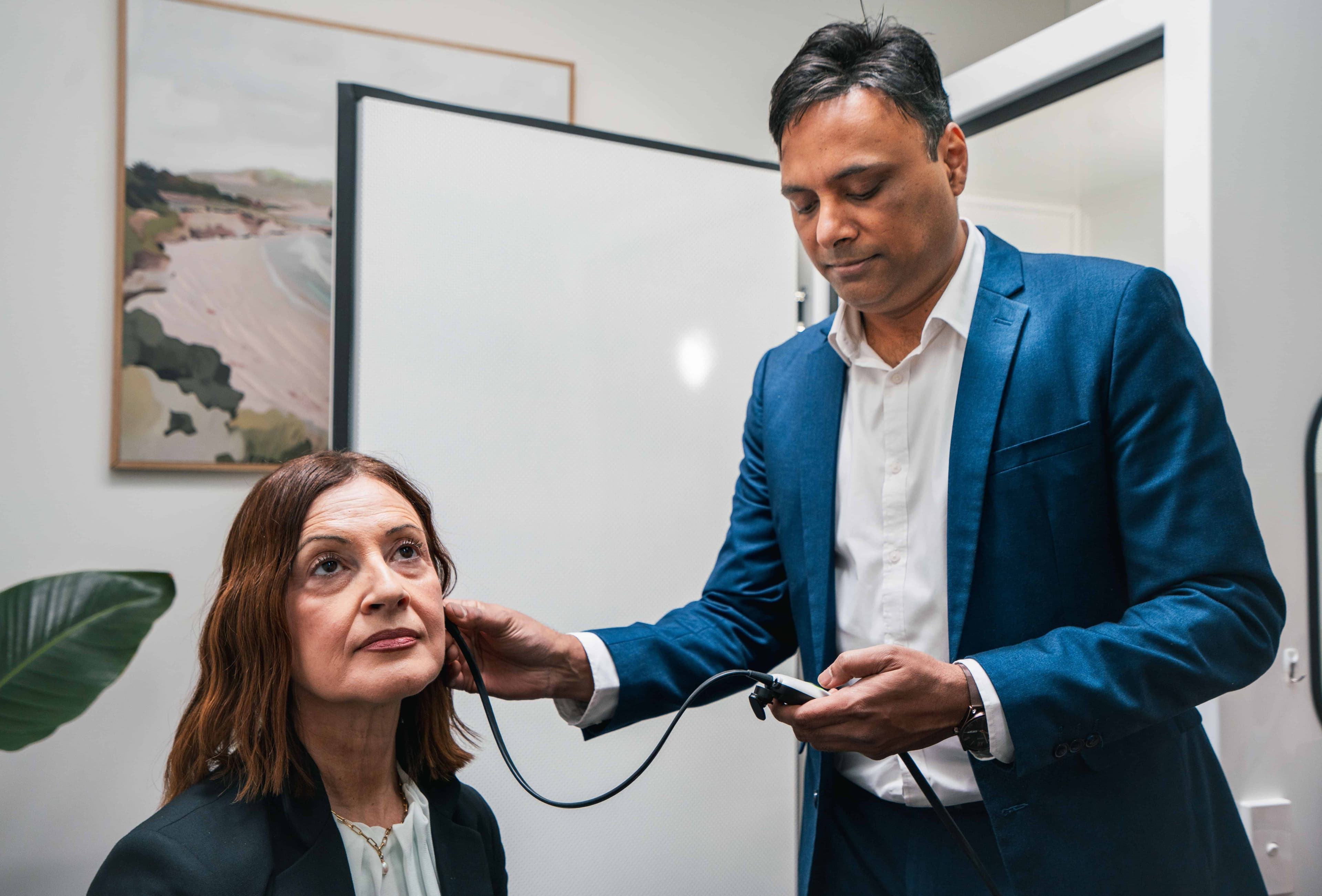 Tinnitus assessment and management consultation at Vital Hearing & Balance Clinic